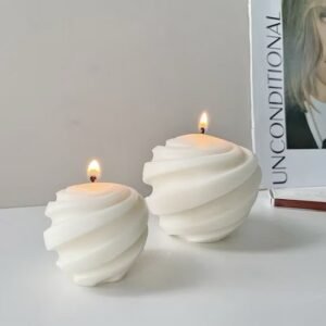 Spiral Gloval Candle Spiral Globe Candle