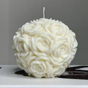 Flower Ball Candle