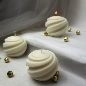 Spiral Globe Candle